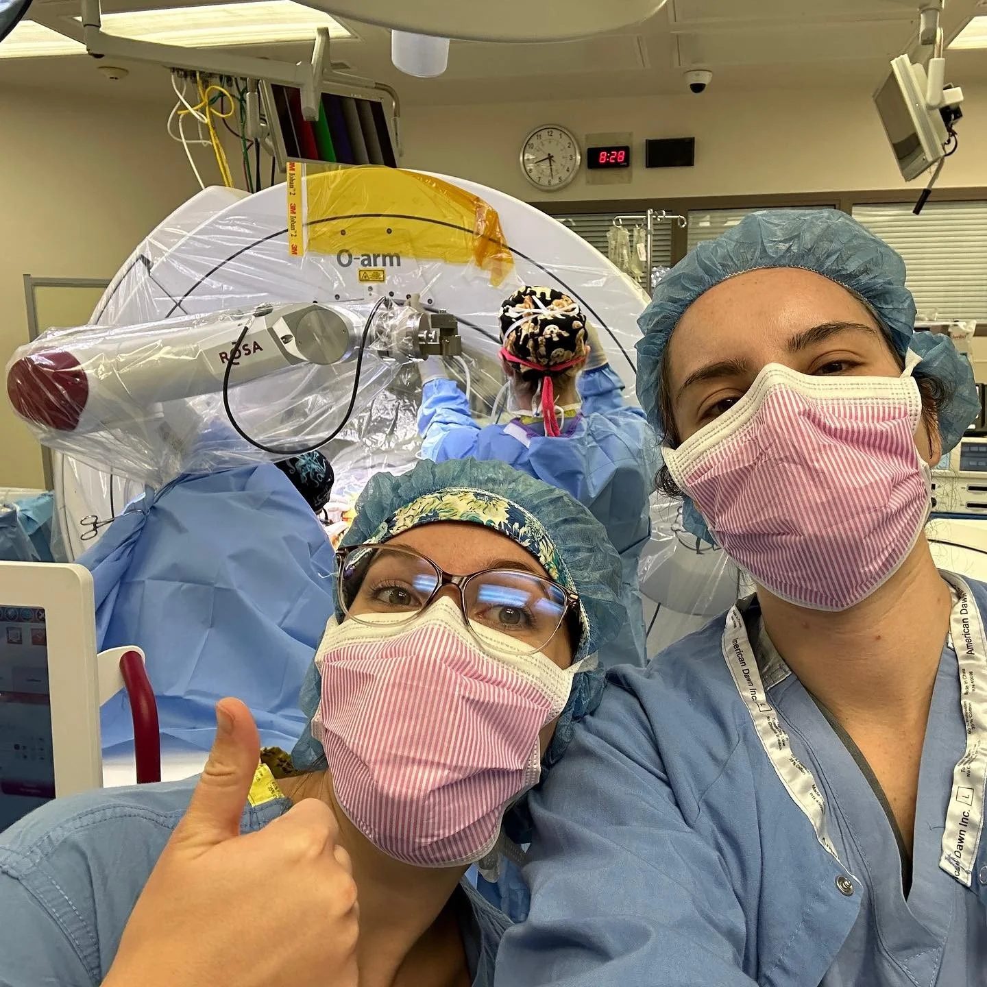Dr. Mian with his operating room team